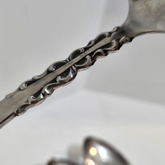 International Lyon Stainless Steel ALHAMBRA 9 Piece Serve Set Ladle Fork Spoons - Picture 2 of 7